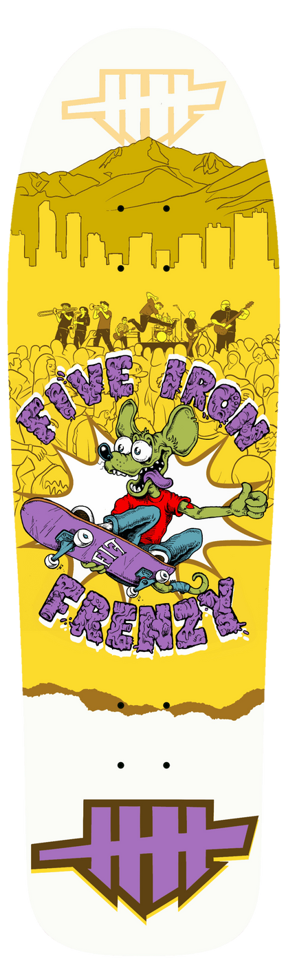 Skating Rat Skateboard Deck