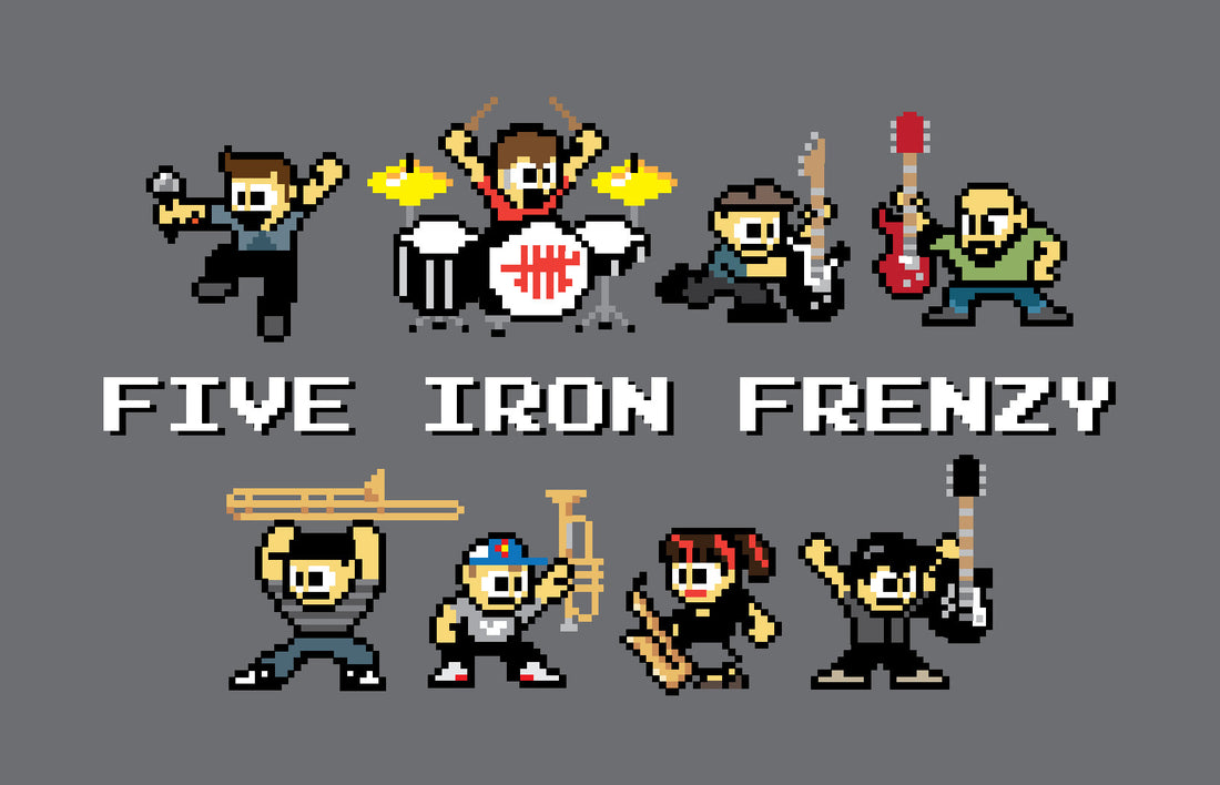 8bit Shirt – Five Iron Frenzy