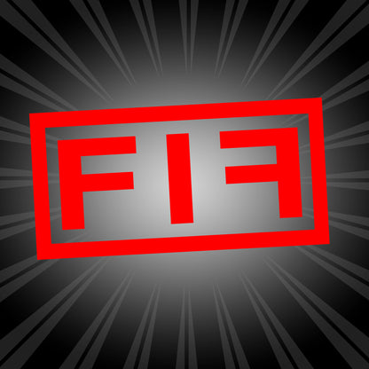 FIF Transfer Decal Sticker